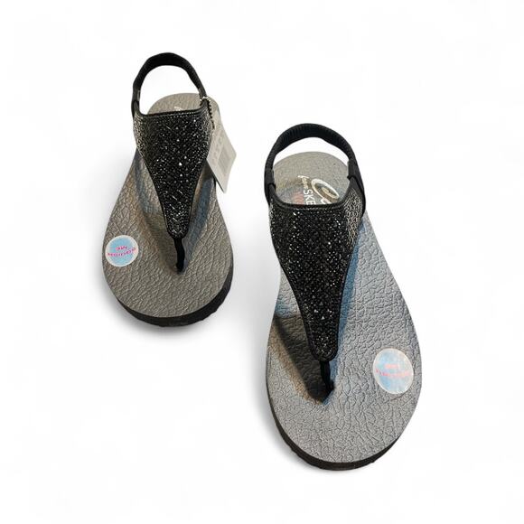 Skechers Vegan Cali Yoga Foam Thong Meditation Sling Back Sandals - Picture 4 of 9